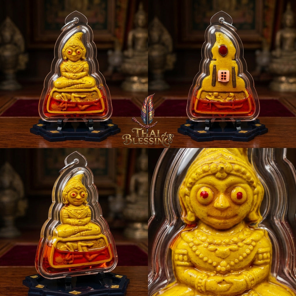 🔱 Phra Ngang Maha Laluay – The Sovereign of Hypnotic Attraction & Gambler’s Fortune – Luang Ta Ruam, Wat Khok Samran (2560) – The Legendary Khmer-Infused Engine for Wealth and Irresistible Charm