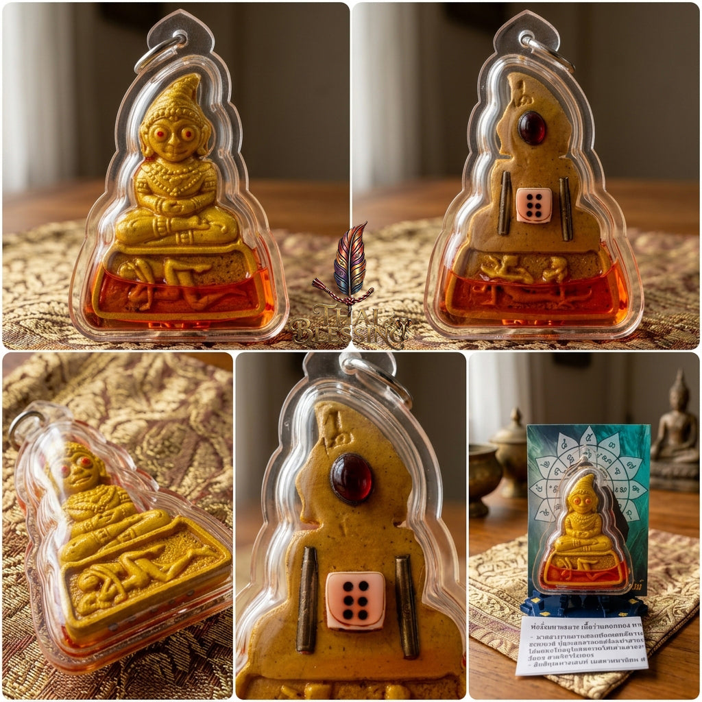 🔱 Phra Ngang Maha Laluay – The Sovereign of Hypnotic Attraction & Gambler’s Fortune – Luang Ta Ruam, Wat Khok Samran (2560) – The Legendary Khmer-Infused Engine for Wealth and Irresistible Charm
