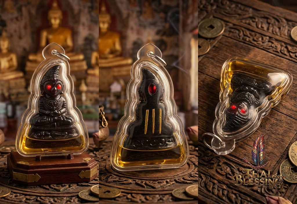 🔱 Phra Ngang Maha Laluay – The Sovereign of Hypnotic Attraction & Gambler’s Fortune – Luang Ta Ruam, Wat Khok Samran (2560) – The Legendary Khmer-Infused Engine for Wealth and Irresistible Charm