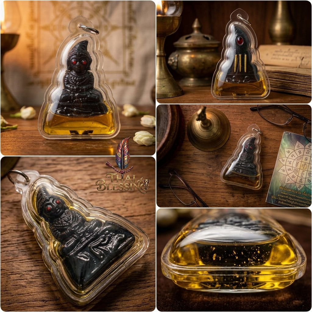 🔱 Phra Ngang Maha Laluay – The Sovereign of Hypnotic Attraction & Gambler’s Fortune – Luang Ta Ruam, Wat Khok Samran (2560) – The Legendary Khmer-Infused Engine for Wealth and Irresistible Charm