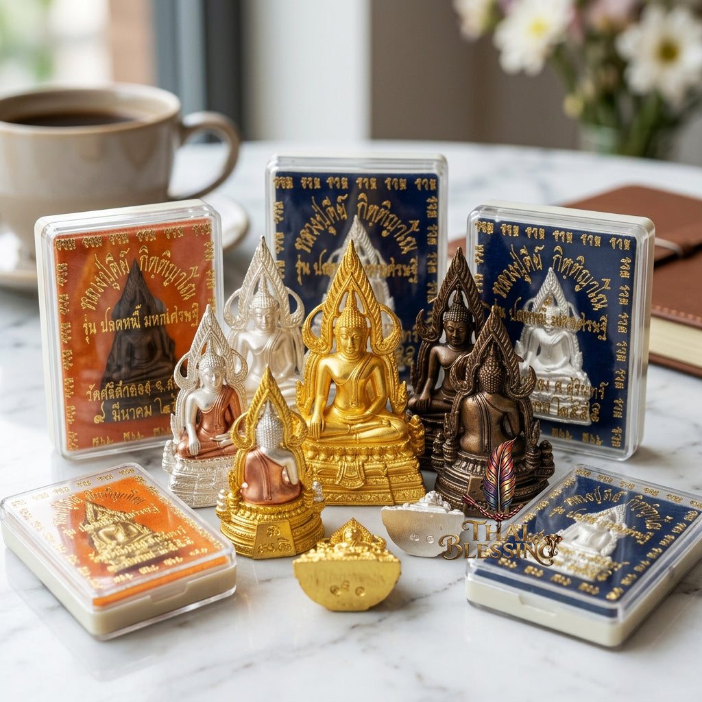 🔱 Phra Phuttha Chinnarat – The Sovereign King of Victory & Debt Relief – "Plod Nee Maha Setthi" Edition – Luang Pu Key, Wat Sri Lamyong (2555) – The Ultimate Engine for Financial Freedom, Majestic Influence, and Unstoppable Success!