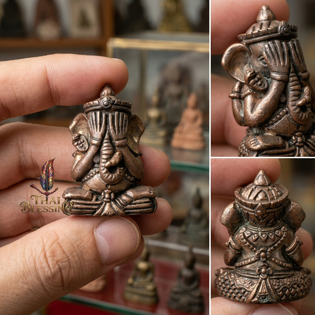 🔱 Phra Pidta Pikanet "Mongkol Chakrawan" – The Sovereign Architect of Universal Success – Large Print Edition – Kruba Krissana (2559) – The Ultimate Tool for Financial Dominance, Creative Victory, and Supreme Attraction!