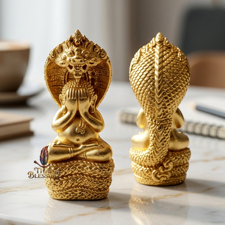 🔱 Phra Pidta Nakkarat – The Sovereign Guardian of the Naga Realm – "Mongkol Nakkarat" Edition – Luang Pu Kambu, Wat Kud Chomphu – The Ultimate Engine for Debt Relief, Infinite Wealth, and Sovereign Protection!