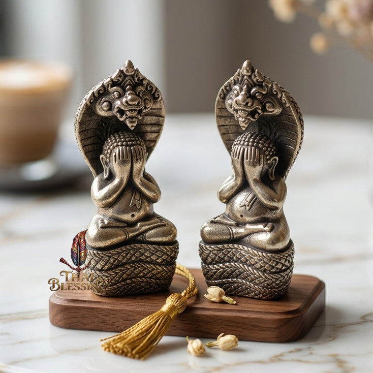 🔱 Phra Pidta Nakkarat – The Sovereign Guardian of the Naga Realm – "Mongkol Nakkarat" Edition – Luang Pu Kambu, Wat Kud Chomphu – The Ultimate Engine for Debt Relief, Infinite Wealth, and Sovereign Protection!