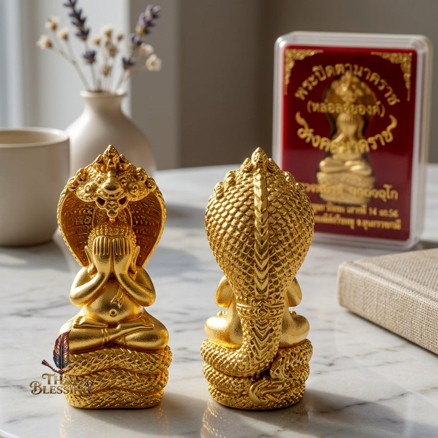🔱 Phra Pidta Nakkarat – The Sovereign Guardian of the Naga Realm – "Mongkol Nakkarat" Edition – Luang Pu Kambu, Wat Kud Chomphu – The Ultimate Engine for Debt Relief, Infinite Wealth, and Sovereign Protection!
