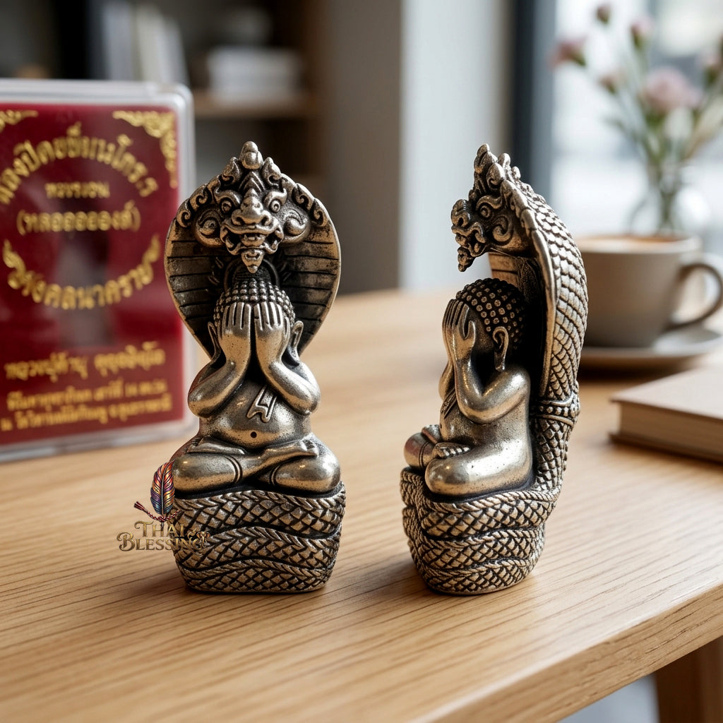 🔱 Phra Pidta Nakkarat – The Sovereign Guardian of the Naga Realm – "Mongkol Nakkarat" Edition – Luang Pu Kambu, Wat Kud Chomphu – The Ultimate Engine for Debt Relief, Infinite Wealth, and Sovereign Protection!