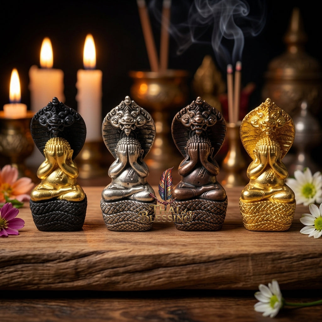🔱 Phra Pidta Nakkarat – The Sovereign Guardian of the Naga Realm – "Mongkol Nakkarat" Edition – Luang Pu Kambu, Wat Kud Chomphu – The Ultimate Engine for Debt Relief, Infinite Wealth, and Sovereign Protection!