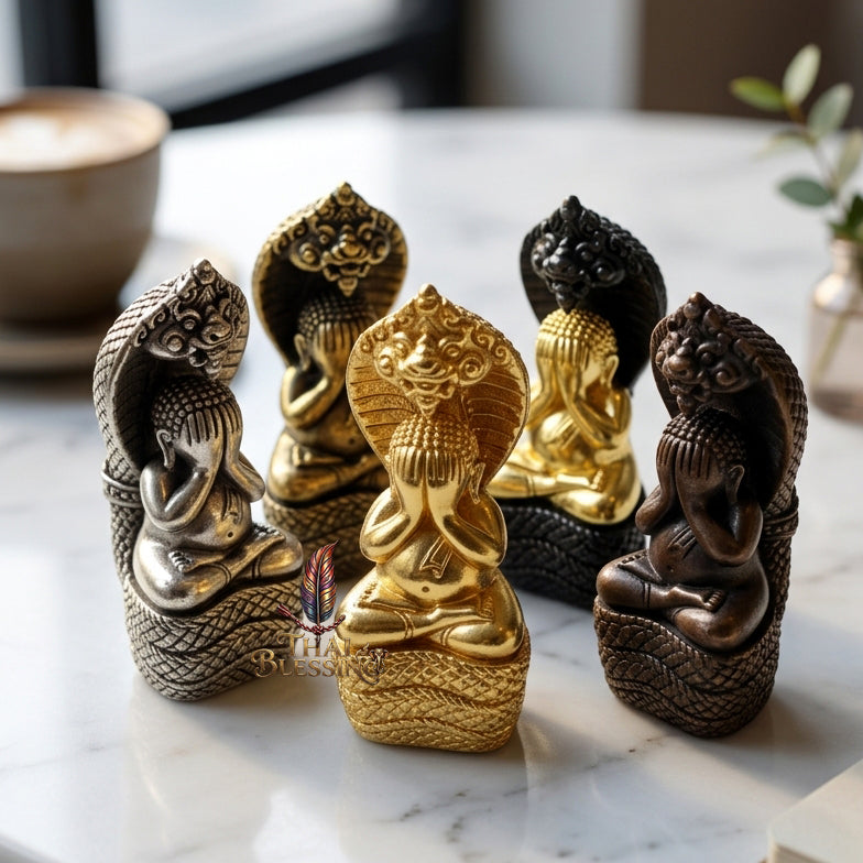 🔱 Phra Pidta Nakkarat – The Sovereign Guardian of the Naga Realm – "Mongkol Nakkarat" Edition – Luang Pu Kambu, Wat Kud Chomphu – The Ultimate Engine for Debt Relief, Infinite Wealth, and Sovereign Protection!