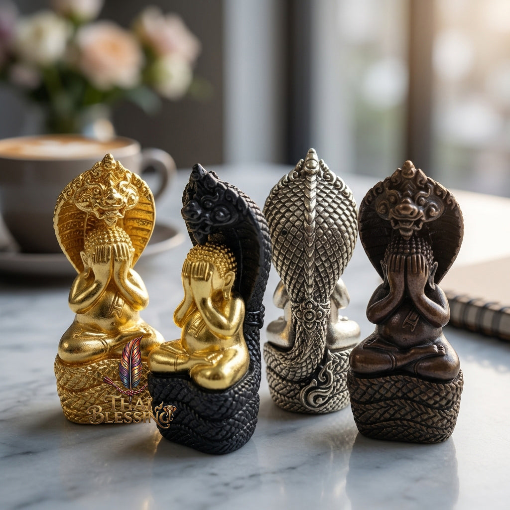 🔱 Phra Pidta Nakkarat – The Sovereign Guardian of the Naga Realm – "Mongkol Nakkarat" Edition – Luang Pu Kambu, Wat Kud Chomphu – The Ultimate Engine for Debt Relief, Infinite Wealth, and Sovereign Protection!