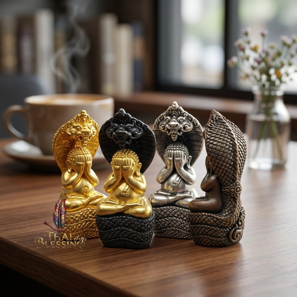 🔱 Phra Pidta Nakkarat – The Sovereign Guardian of the Naga Realm – "Mongkol Nakkarat" Edition – Luang Pu Kambu, Wat Kud Chomphu – The Ultimate Engine for Debt Relief, Infinite Wealth, and Sovereign Protection!