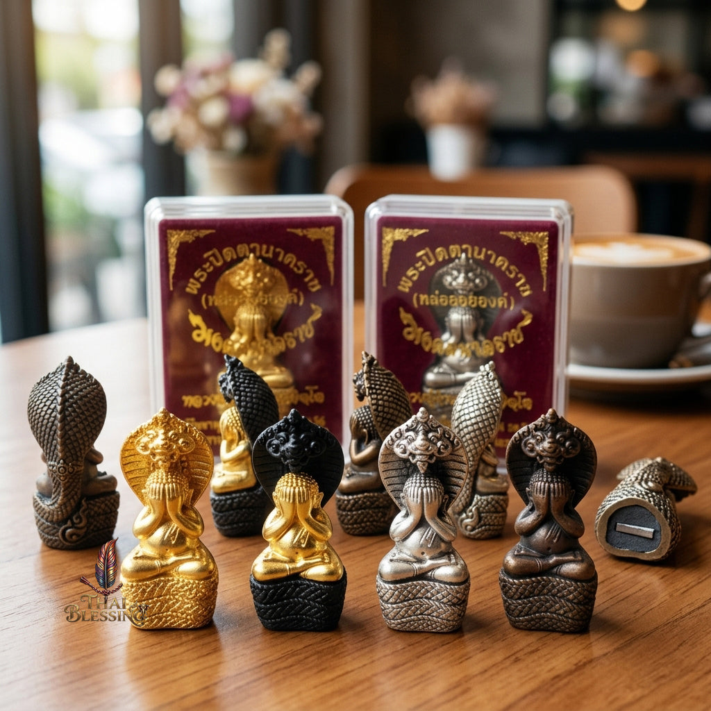 🔱 Phra Pidta Nakkarat – The Sovereign Guardian of the Naga Realm – "Mongkol Nakkarat" Edition – Luang Pu Kambu, Wat Kud Chomphu – The Ultimate Engine for Debt Relief, Infinite Wealth, and Sovereign Protection!