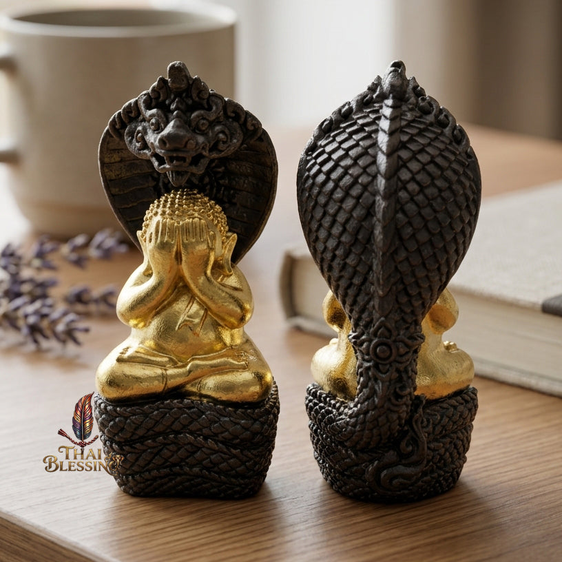🔱 Phra Pidta Nakkarat – The Sovereign Guardian of the Naga Realm – "Mongkol Nakkarat" Edition – Luang Pu Kambu, Wat Kud Chomphu – The Ultimate Engine for Debt Relief, Infinite Wealth, and Sovereign Protection!