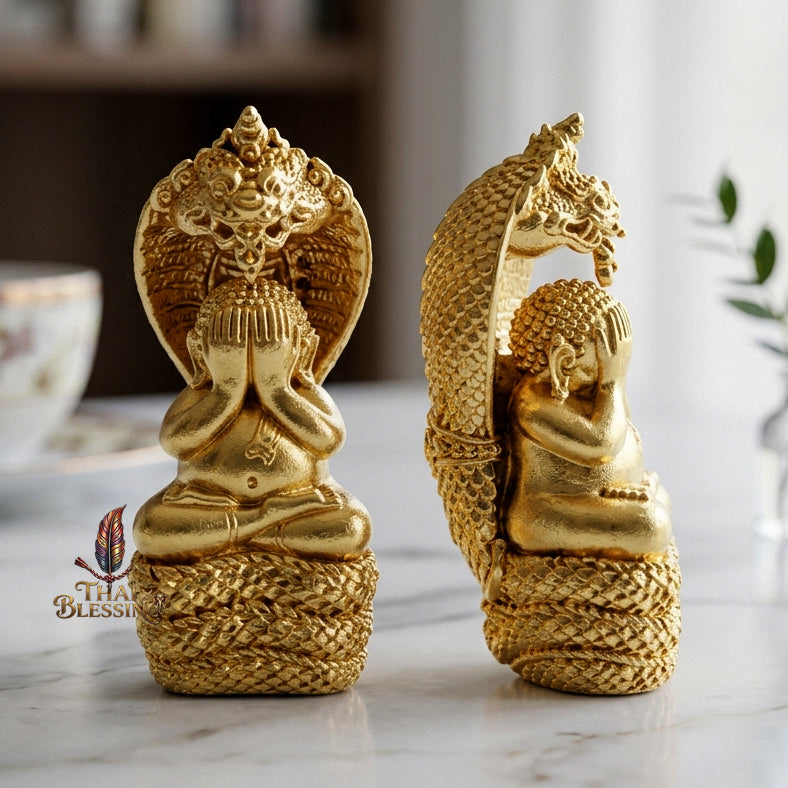 🔱 Phra Pidta Nakkarat – The Sovereign Guardian of the Naga Realm – "Mongkol Nakkarat" Edition – Luang Pu Kambu, Wat Kud Chomphu – The Ultimate Engine for Debt Relief, Infinite Wealth, and Sovereign Protection!