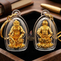 Thai Amulet Ultimate Wealth, Lanna Sorcery & Auspicious Prosperity Masterpiece Four-Ears Five-Eyes (Thep Si Hu Ha Ta) Talisman