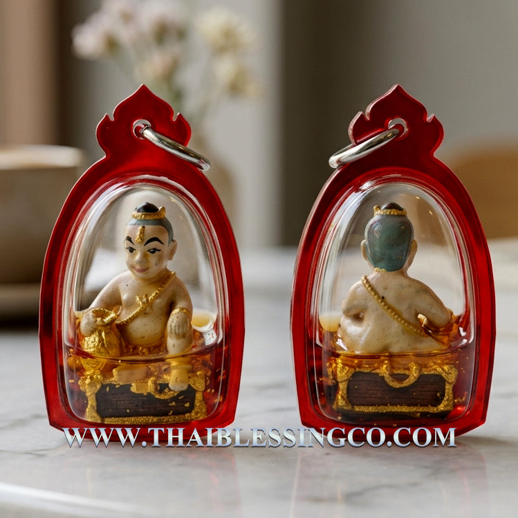 ✨ The Immortal Kumantong Maha Heng: Consecrated Hand-Painted Bronze Masterpiece by Phra Arjan Amnat (2020) – Authentic Thai Spirit Talisman for Extreme Windfall Luck, Guarded Prosperity, and Supernatural Success ✨