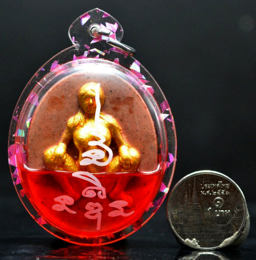 ✨ ThaiBlessing Nang Haek Enchantment Amulet: Authentic Mahasaneh Sacred Powder with Red Rooster Oil by Arjan Weeratherp (2024)