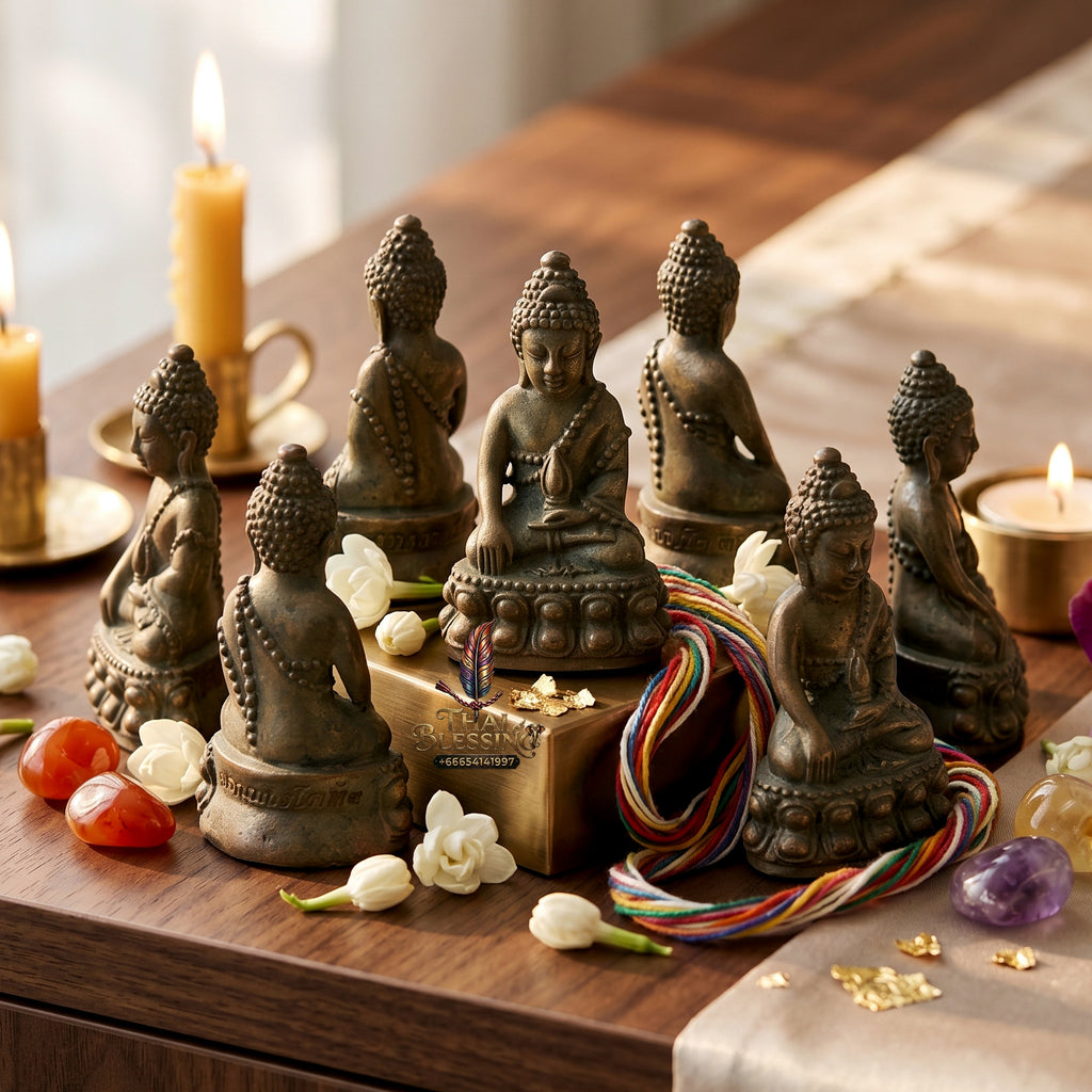 ✨🔔💰 Authentic Thai Amulet Sovereign Radiance Resonator - Luang Pu Chatchawan Nine-Precious-Metals Phra Kring, 2020 Udom Choke Asset