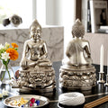 ✨👑🔔 Authentic Thai Amulet Sovereign Srivijaya Kring Node - Phor Than Kloi Thong Khao White Bronze Buddha, 2014 Heritage Asset
