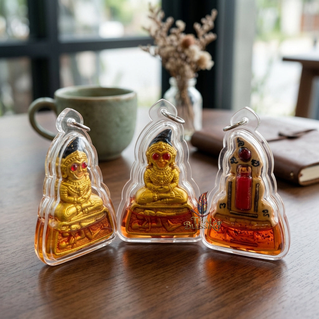 🔱 Phra Ngang Maha Laluay – The Sovereign of Hypnotic Attraction & Gambler’s Fortune – Luang Ta Ruam, Wat Khok Samran (2560) – The Legendary Khmer-Infused Engine for Wealth and Irresistible Charm