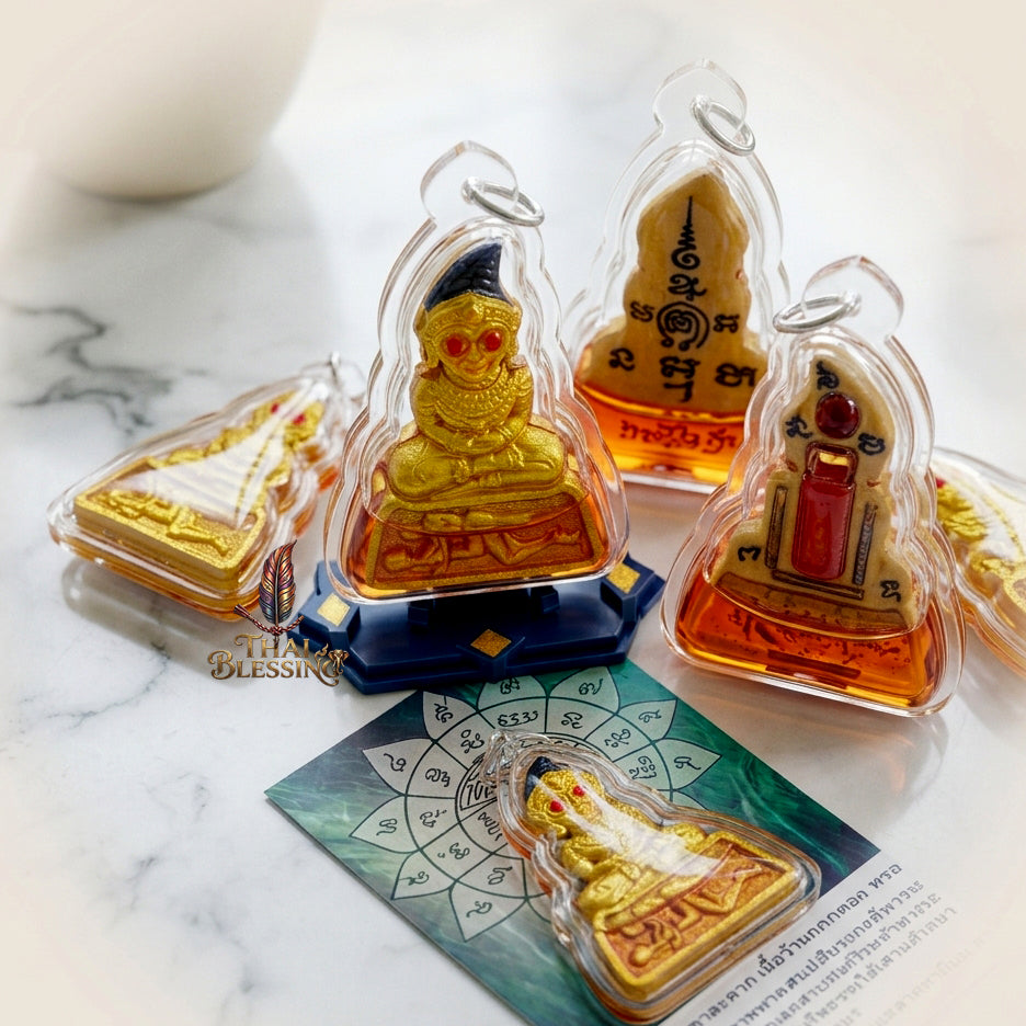 🔱 Phra Ngang Maha Laluay – The Sovereign of Hypnotic Attraction & Gambler’s Fortune – Luang Ta Ruam, Wat Khok Samran (2560) – The Legendary Khmer-Infused Engine for Wealth and Irresistible Charm