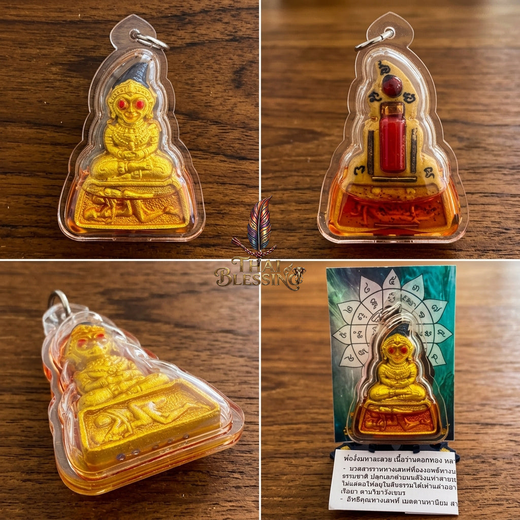 🔱 Phra Ngang Maha Laluay – The Sovereign of Hypnotic Attraction & Gambler’s Fortune – Luang Ta Ruam, Wat Khok Samran (2560) – The Legendary Khmer-Infused Engine for Wealth and Irresistible Charm