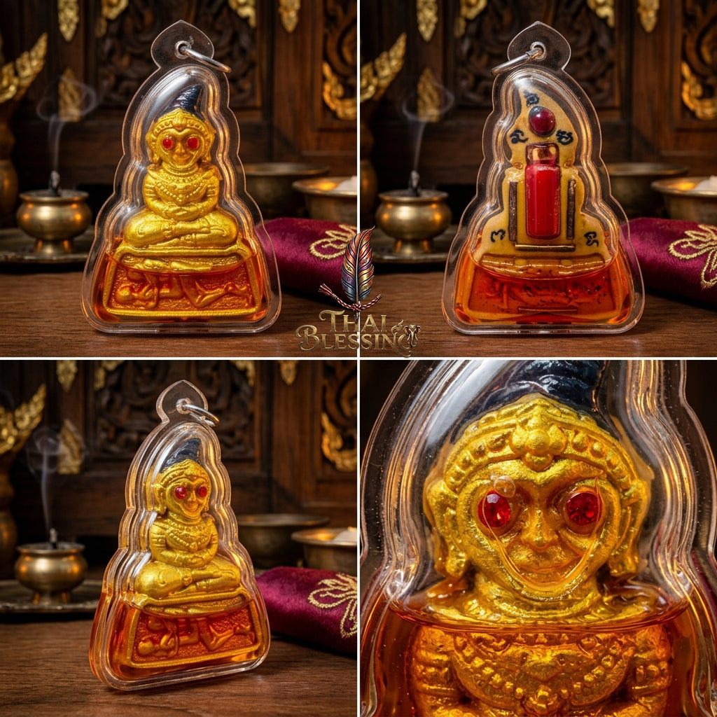 🔱 Phra Ngang Maha Laluay – The Sovereign of Hypnotic Attraction & Gambler’s Fortune – Luang Ta Ruam, Wat Khok Samran (2560) – The Legendary Khmer-Infused Engine for Wealth and Irresistible Charm