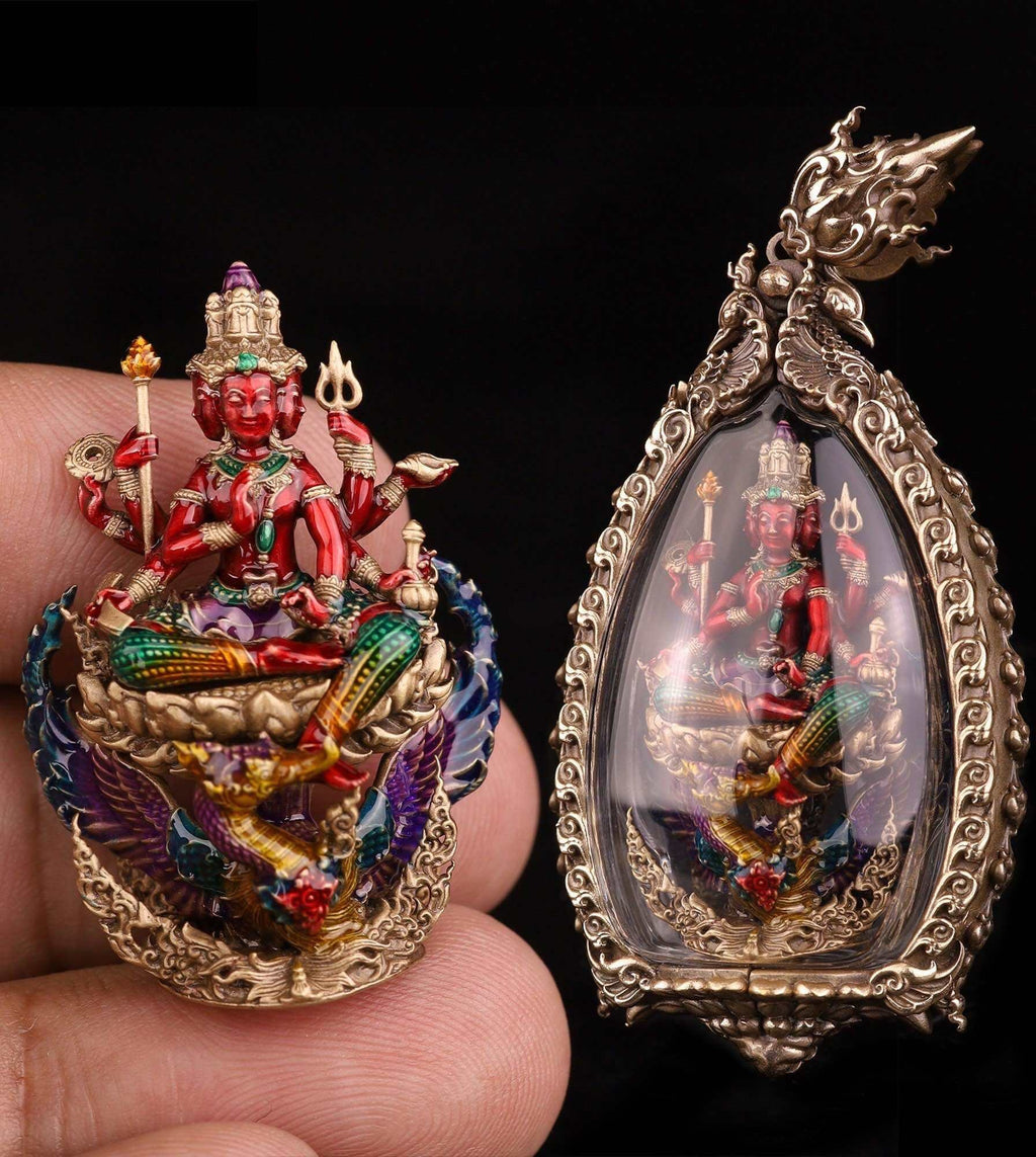 🕉️ Thao Maha Phrom Thada (Great Brahma) - Phutthasilp Art Edition: Phra Ajarn Nikom, Wat Pa Traiphumsattatham – God of Creation & Destiny