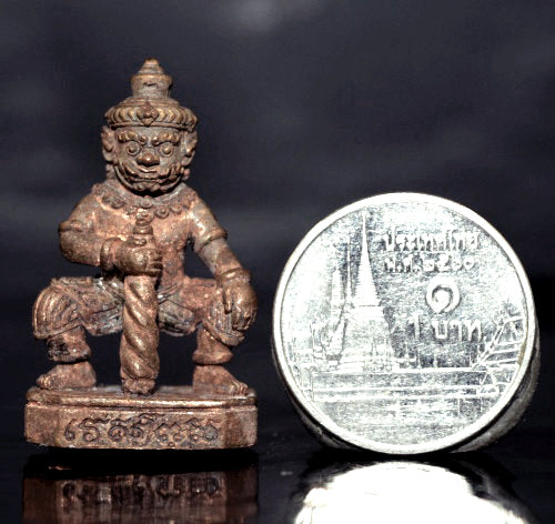 🪬Supreme Wealth & Protection – Thao Wessuwan Bronze Amulet with Copper Sariga Takrud by Ta Poon (Pu Khemthong) ✨