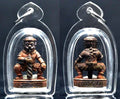 ✨ Ultimate Wealth & Spiritual Protection – Thao Wessuwan Bronze Amulet with Copper Sariga Takrud by Ta Poon 🌟