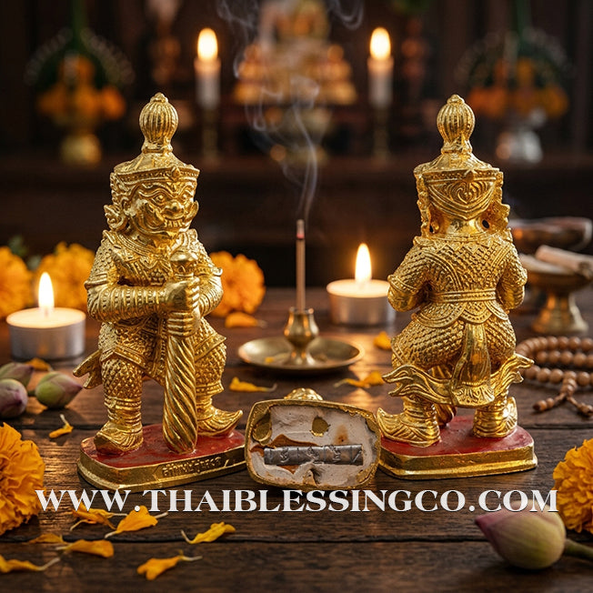 👹💰Thao Wessuwan (God of Wealth & Guardian of the North) – Gold-Leaf Sacred Metal Altar Edition: Kruba Krissana, Samnak Song Weruwan – The Divine Engine for Absolute Financial Sovereignty, Imperial Protection, and Unstoppable Life Elevation!