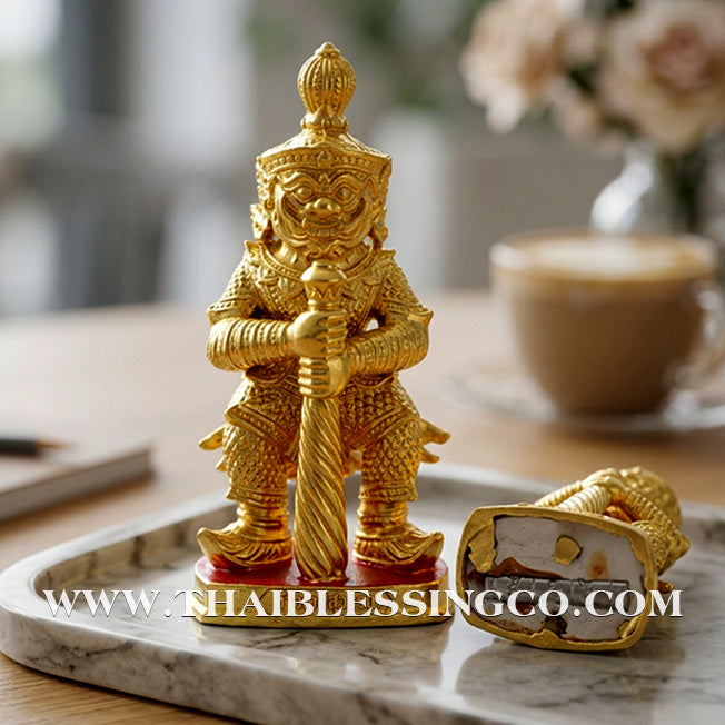 👹💰Thao Wessuwan (God of Wealth & Guardian of the North) – Gold-Leaf Sacred Metal Altar Edition: Kruba Krissana, Samnak Song Weruwan – The Divine Engine for Absolute Financial Sovereignty, Imperial Protection, and Unstoppable Life Elevation!