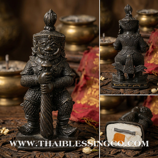 👹💰Thao Wessuwan (King of Riches & Celestial Guardian) – Blackened Sacred Metal Altar Edition: Kruba Krissana, Samnak Song Weruwan – The Divine Engine for Absolute Wealth Sovereignty, Imperial Protection, and Unstoppable Life Elevation!