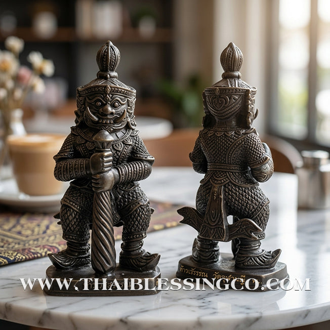 👹💰Thao Wessuwan (King of Riches & Celestial Guardian) – Blackened Sacred Metal Altar Edition: Kruba Krissana, Samnak Song Weruwan – The Divine Engine for Absolute Wealth Sovereignty, Imperial Protection, and Unstoppable Life Elevation!