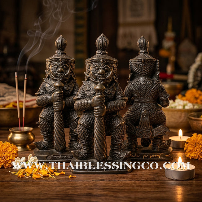 👹💰Thao Wessuwan (King of Riches & Celestial Guardian) – Blackened Sacred Metal Altar Edition: Kruba Krissana, Samnak Song Weruwan – The Divine Engine for Absolute Wealth Sovereignty, Imperial Protection, and Unstoppable Life Elevation!