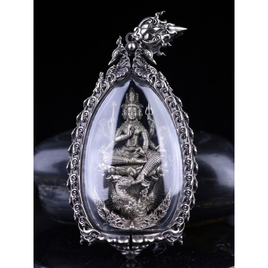 🕉️ Thao Maha Phrom Thada (Great Brahma Creator) - Phutthasilp Edition Phra Ajarn Nikom, Wat Pa Traiphumsattatham – God of Destiny & Creation