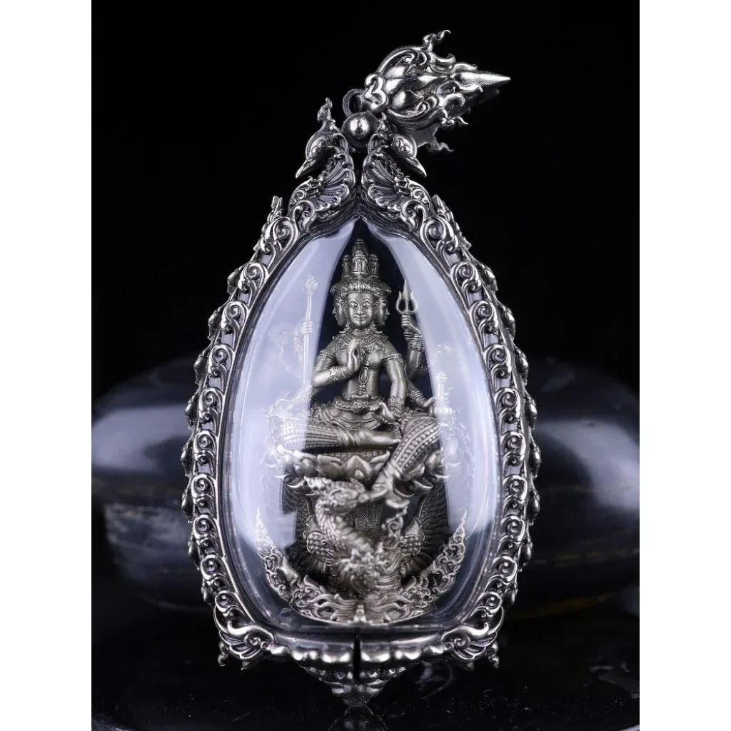 🕉️ Thao Maha Phrom Thada (Great Brahma Creator) - Phutthasilp Edition Phra Ajarn Nikom, Wat Pa Traiphumsattatham – God of Destiny & Creation