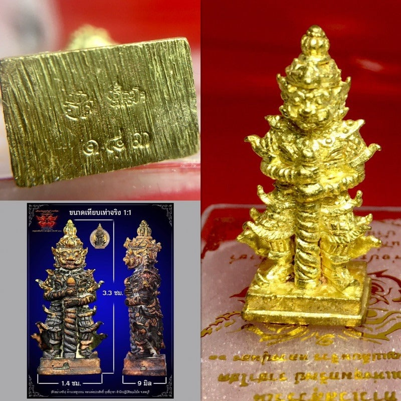 💰 Thao Wessuwan “King of Treasure & Royal Fortune” – Supreme Wealth & Protection Amulet by Luang Phor Prasit (Ritthiracha), Dhamma Choto Sanctuary, Lopburi