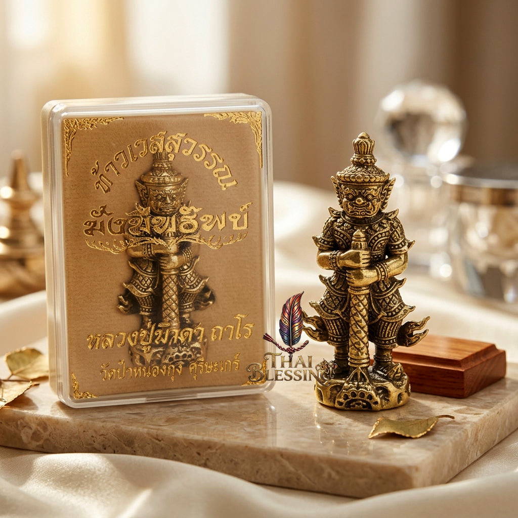 🔱 Thao Wessuwan "Mang Mee Sap" – The Sovereign King of Infinite Wealth – Luang Pu Mee Thitasaro – The Ultimate Engine for Financial Dominance, Absolute Command, and Divine Protection!