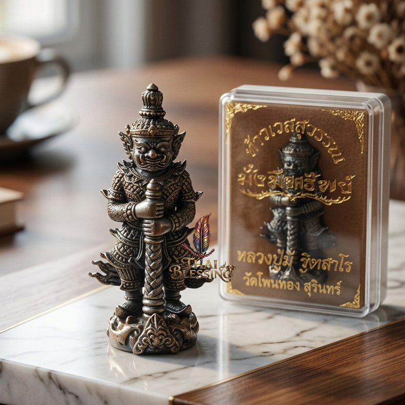 🔱 Thao Wessuwan "Mang Mee Sap" – The Sovereign King of Infinite Wealth – Luang Pu Mee Thitasaro – The Ultimate Engine for Financial Dominance, Absolute Command, and Divine Protection!