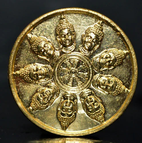 👑 The 9-Faced Billionaire: Phra Setthi Nawakot (Gold Plated) - Wat Bowonniwet 1997