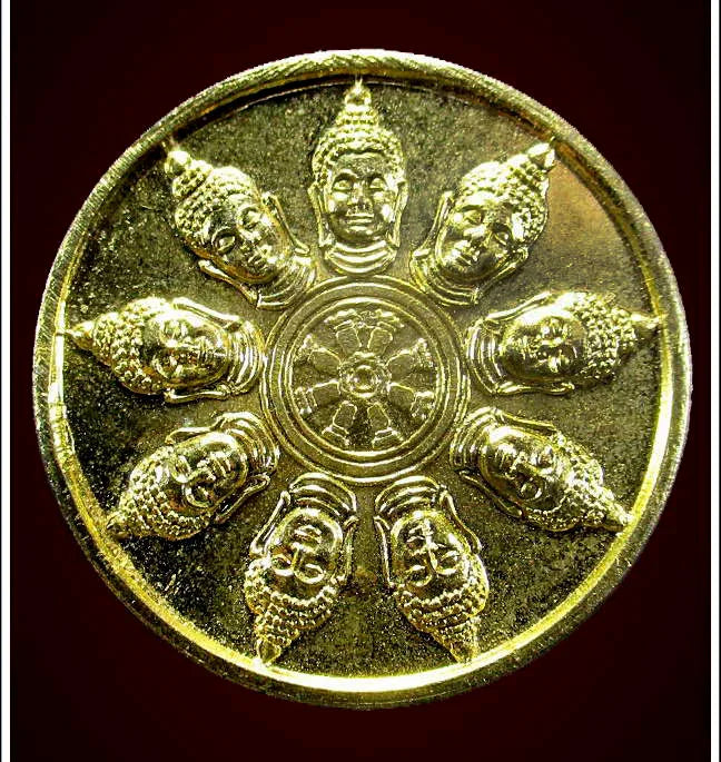 👑 The 9-Faced Billionaire: Phra Setthi Nawakot (Gold Plated) - Wat Bowonniwet 1997