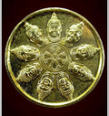 👑 The 9-Faced Billionaire: Phra Setthi Nawakot (Gold Plated) - Wat Bowonniwet 1997