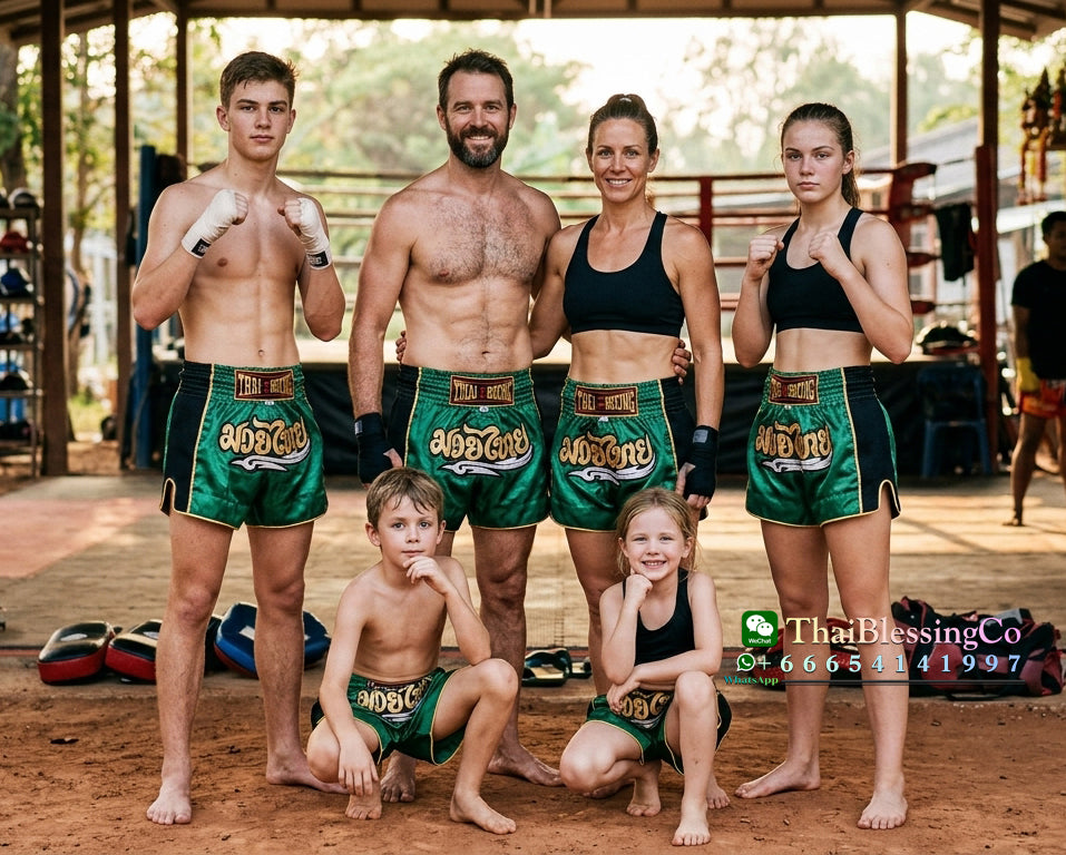 🏮 The Aero-Warrior: Premium Mesh-Tech Muay Thai Shorts – Breathable Side-Panel Satin Trunks, Advanced Ventilation Series, Handcrafted Export Grade for All Ages (Green Muay Thai shorts)