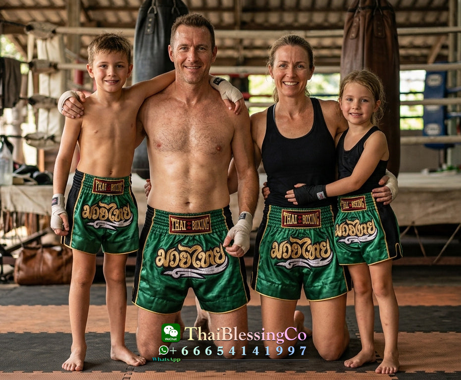 🏮 The Aero-Warrior: Premium Mesh-Tech Muay Thai Shorts – Breathable Side-Panel Satin Trunks, Advanced Ventilation Series, Handcrafted Export Grade for All Ages (Green Muay Thai shorts)