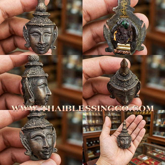 ✨ 👑 The Alchemical Sovereign: Sacred 'Nawa Loha' Petch Payatorn Head by Luang Pu In (2014 Edition) – The Ultimate Masterpiece for Supreme Authority, Irresistible Charisma, and Elite Prosperity 👑 ✨