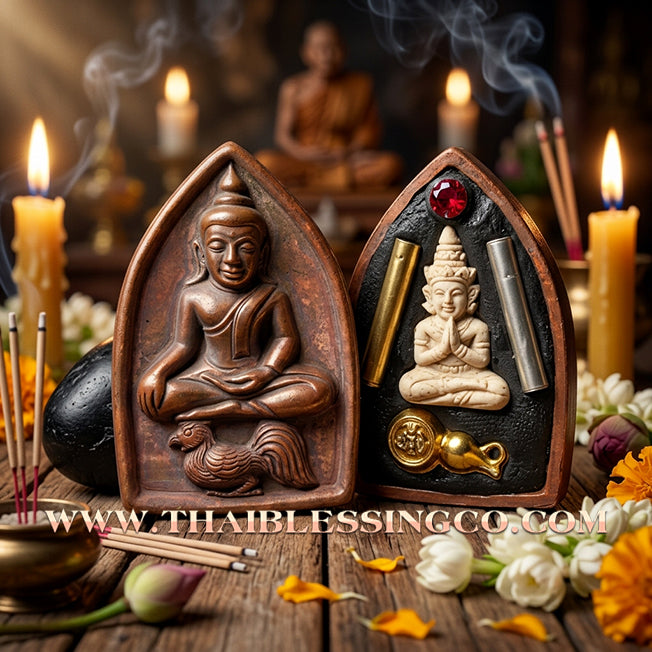 ✨ 💘 The Alchemist of Desire: Sacred 'Ancient Copper' Khun Phaen Maha Long by Kruba Baeng (2025 Edition) – The Ultimate Masterpiece for Magnetic Romance, Social Dominance, and Unstoppable Charm 💘 ✨