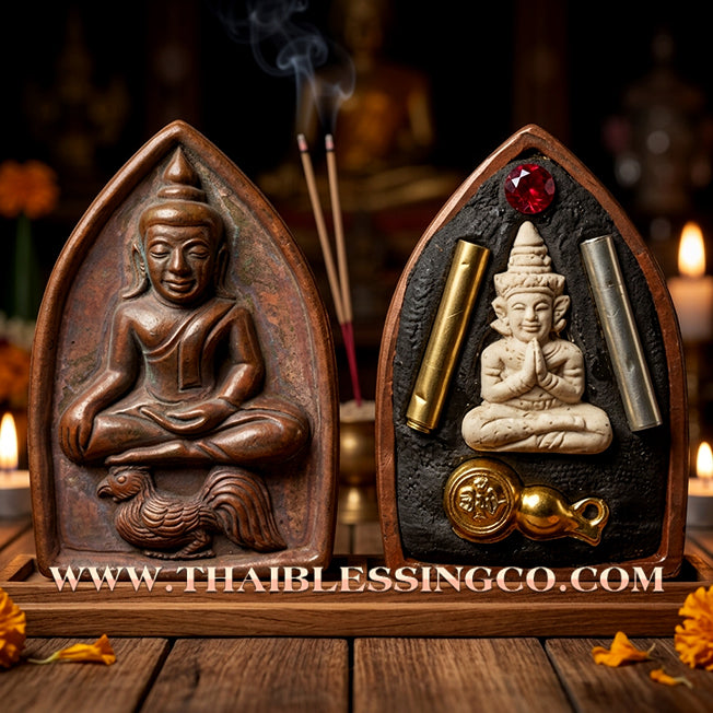 ✨ 💘 The Alchemist of Desire: Sacred 'Ancient Copper' Khun Phaen Maha Long by Kruba Baeng (2025 Edition) – The Ultimate Masterpiece for Magnetic Romance, Social Dominance, and Unstoppable Charm 💘 ✨