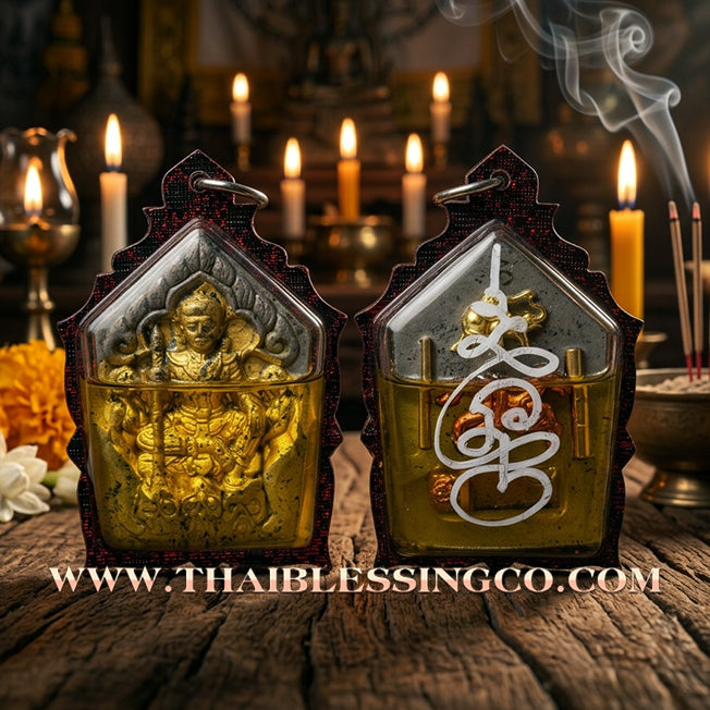 ✨ 🧪 The Alchemist of Desire: Sacred 'Ton Rak Saen Sane' Khun Phaen by Achan Ton Rak (2019 Masterpiece) – The Ultimate Catalyst for Intense Attraction, Soul-Binding Charisma, and Dominant Mercy 🧪 ✨