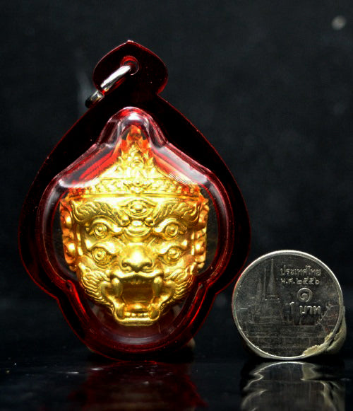 ✨ The Celestial Alchemist: "Sihulhata" Hanuman-Face Edition – Sacred Bronze Gold-Plated Guardian for Infinite Wealth, Victory & Sovereign Power by Arjan Subin (2013)