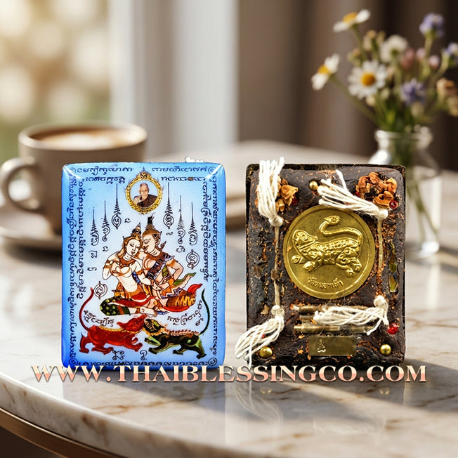 ✨ 💎 The Celestial Blue Sovereign: Jumbo 'Petch Payatorn' Blue-Aura Divine Locket by Luang Pu In (2011 Masterpiece Edition) – The Ultimate Talisman for Serene Charisma, Boundless Popularity, and Fluid Wealth 💎 ✨